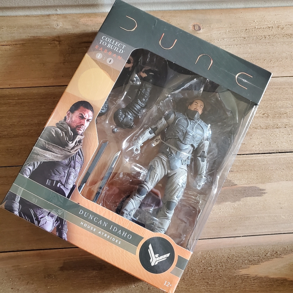 McFarlane Toys Dune Duncan Idaho 7 in Action Figure with Build-A Glossu Rabban
